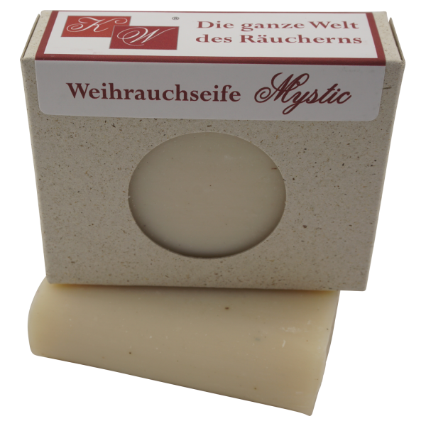 Handgemachte Weihrauchseife – mit echtem, gemahlenen, naturreinen Weihrauchharz