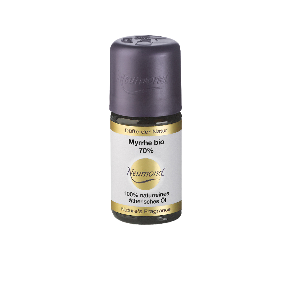 Ätherisches Öl | Myrrhe bio 70%, in Bio-Weingeist, 100% naturreines ätherisches Öl , 5 ml