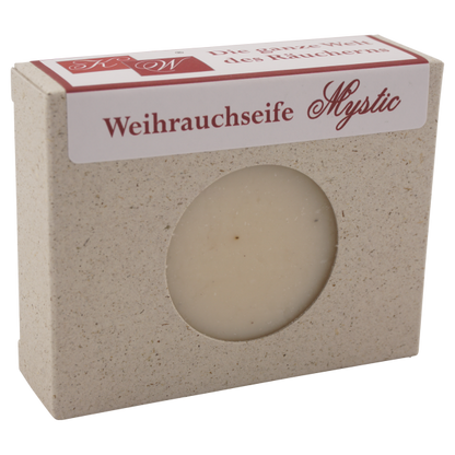 Handgemachte Weihrauchseife – mit echtem, gemahlenen, naturreinen Weihrauchharz